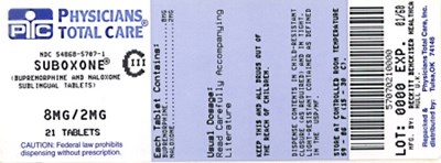 Image Of 8 mg Package Label (8mg Package Label)